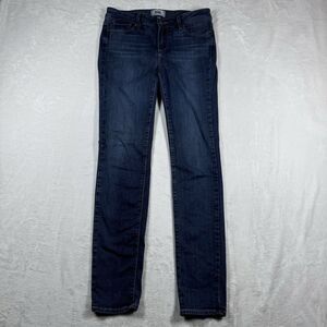 Paige‎ Womens Jeans 28 Blue Denim Skyline Skinny Stretch Midrise Mom Classic